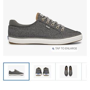 Womens grey keds, size 7. New still in box!